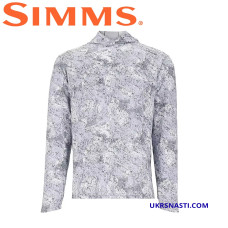Худи Simms SolarFlex Hoody Back Eddy White размер S